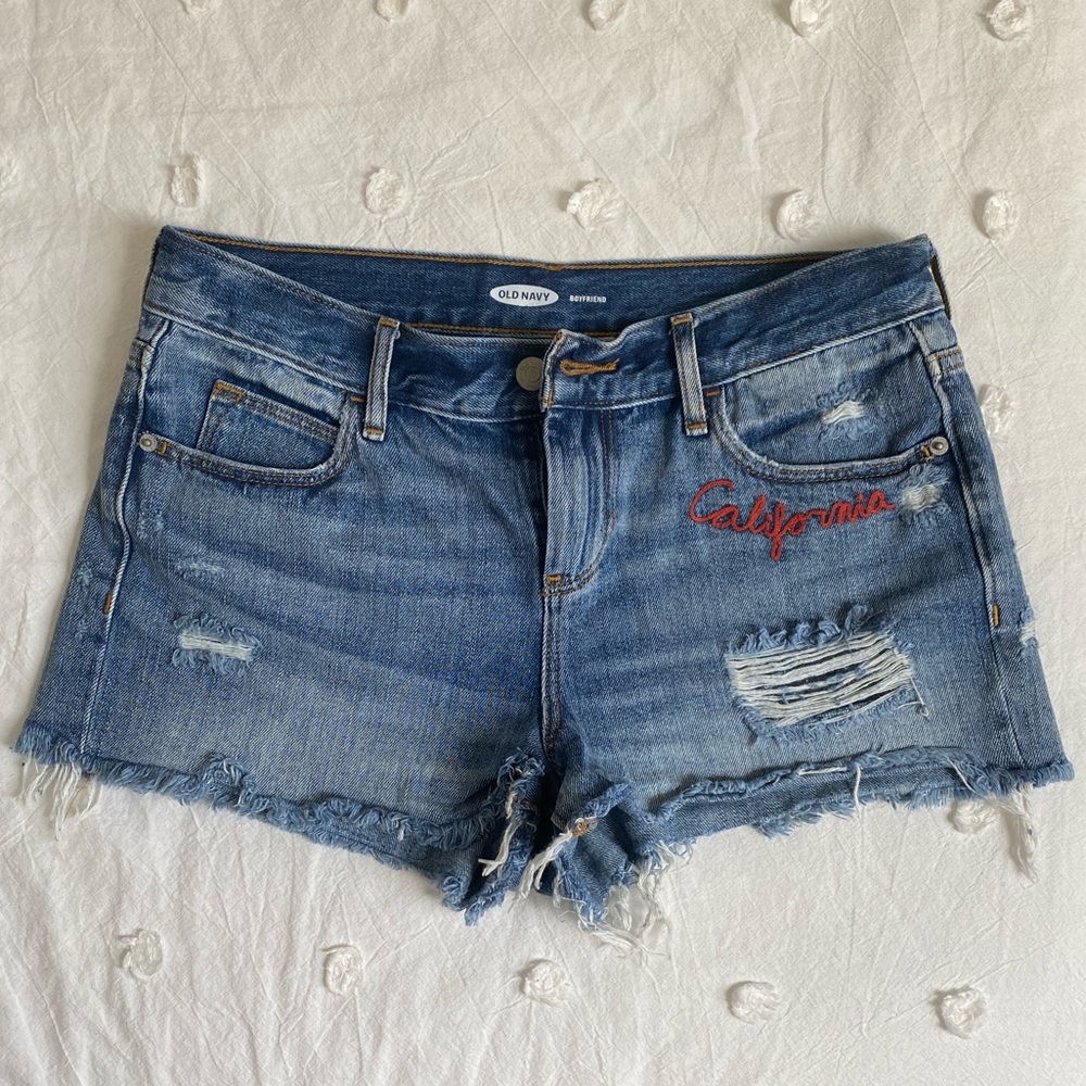 Old Navy Boyfriend Jean Shorts